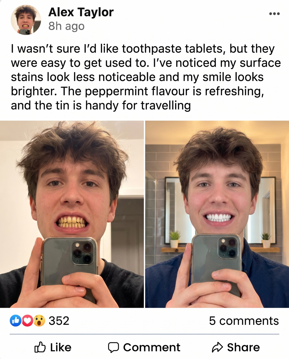 Customer review screenshot